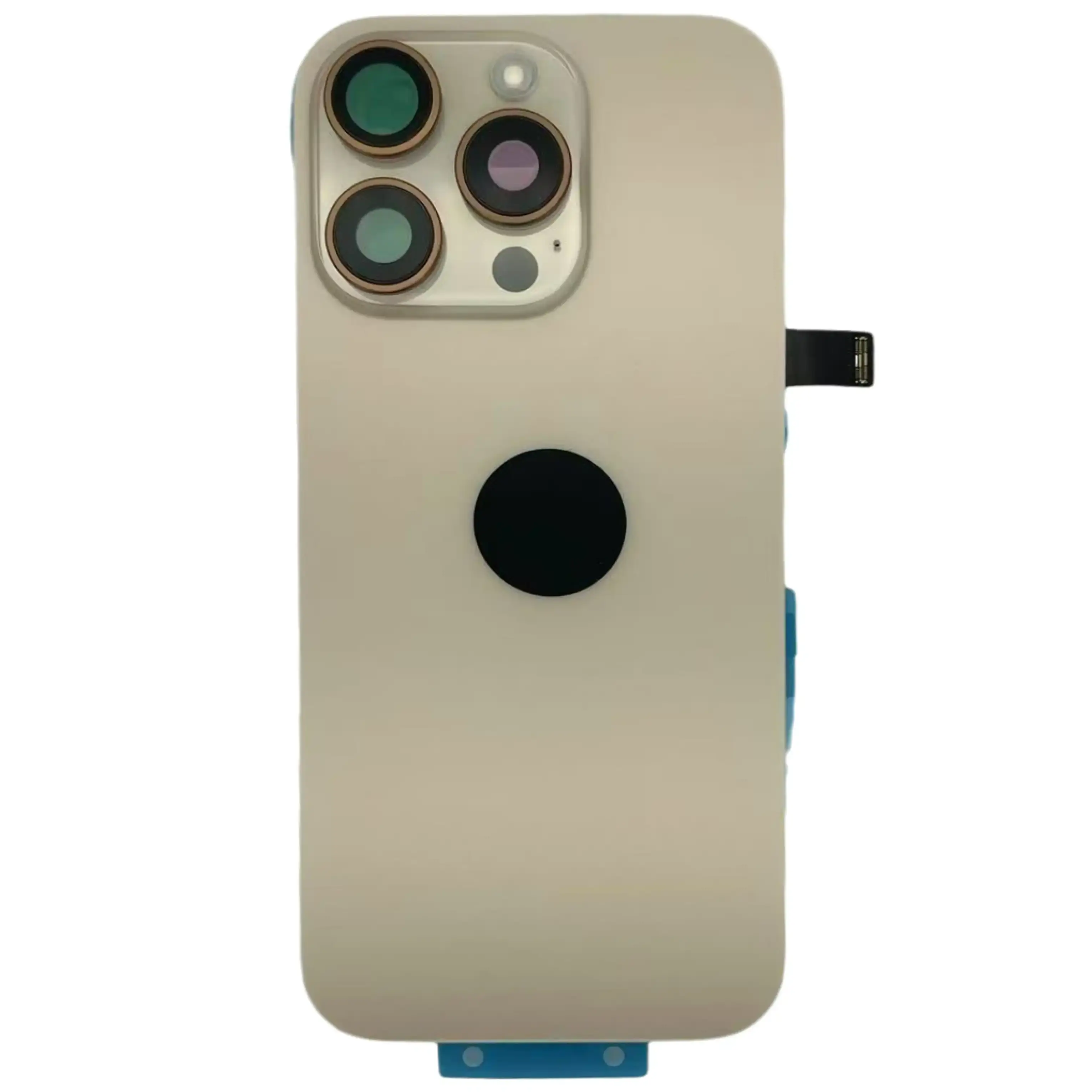 iPhone 16 Pro Max Back Glass Gold with NFC